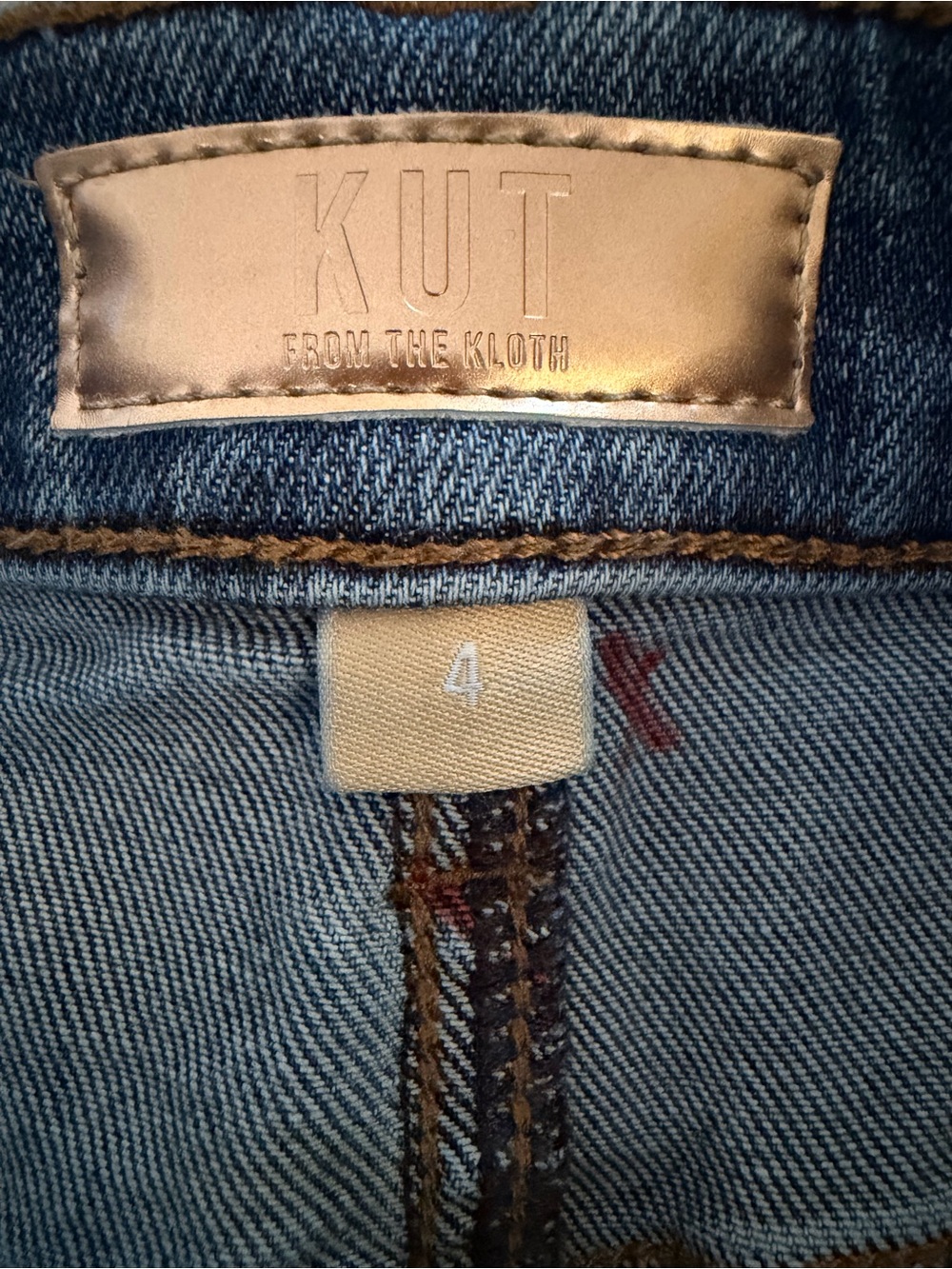 Kut from the Kloth FAY FAB AB Straight Leg Seamed Cuff Jeans 4 - Picture 4 of 11